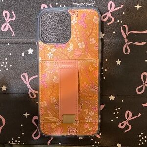 Floral Pink Phone Case with Stand